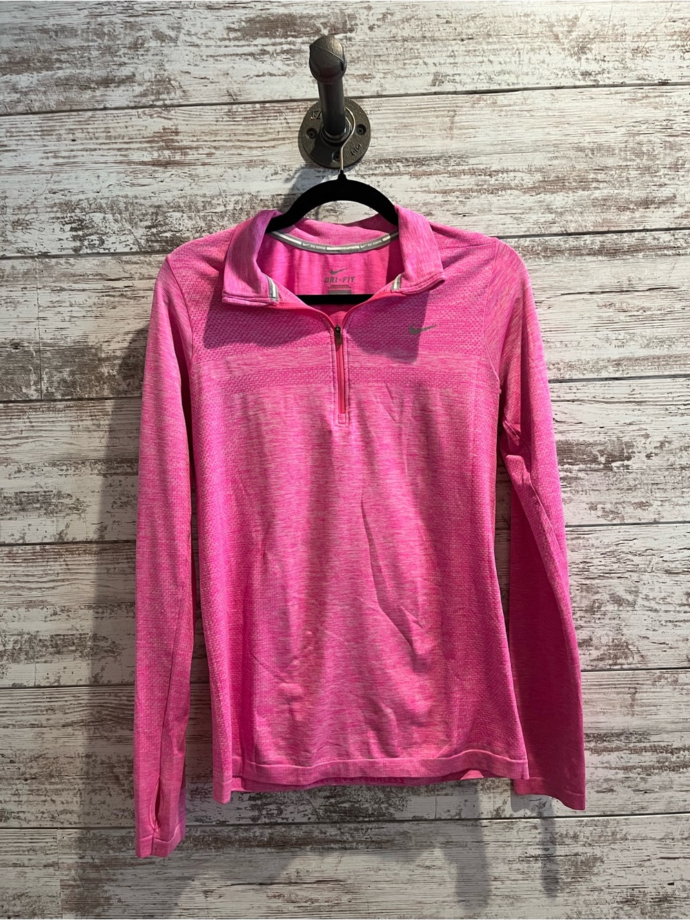 Nike Pink Women's Quarter-Zip Performance Pullover